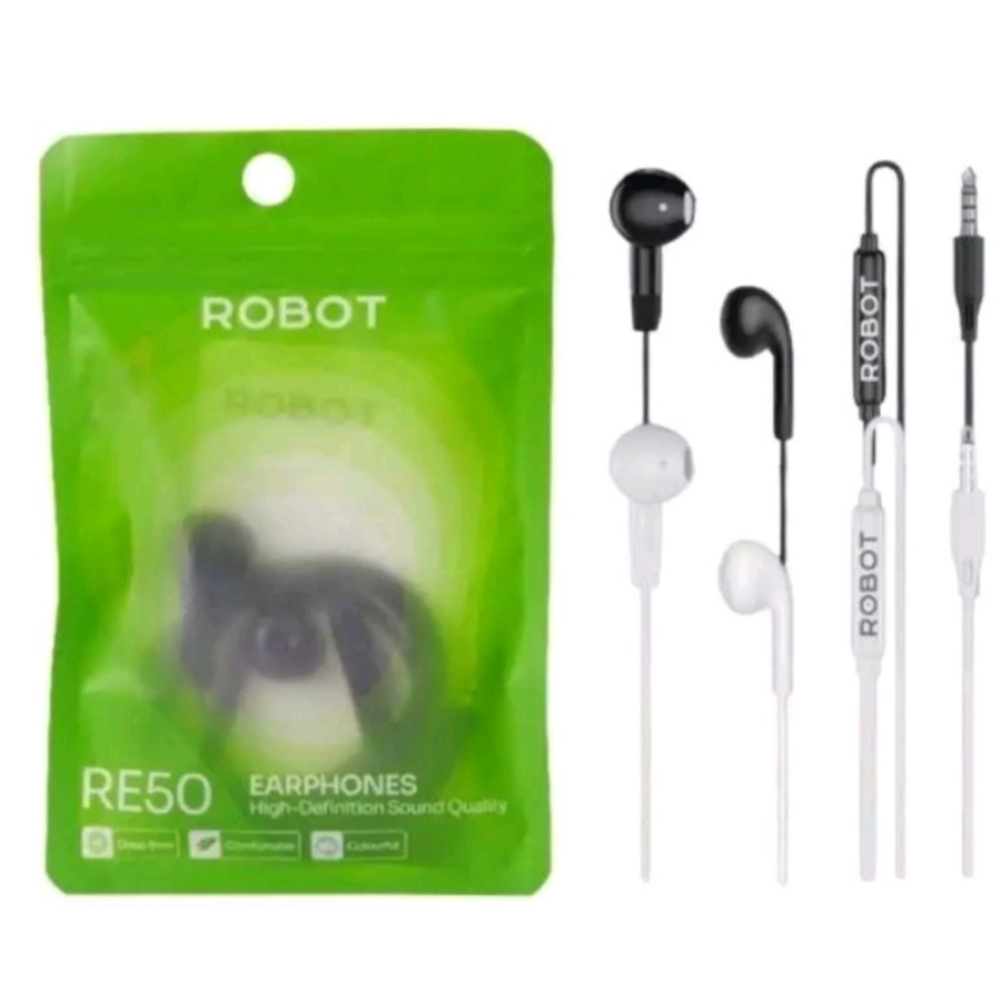 Robot Headset RE50 ORIGINAL Super Bass