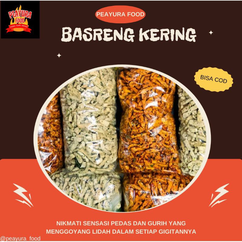 

CEMILAN BASRENG KERING PEDAS JERUK, ukuran 250 gr