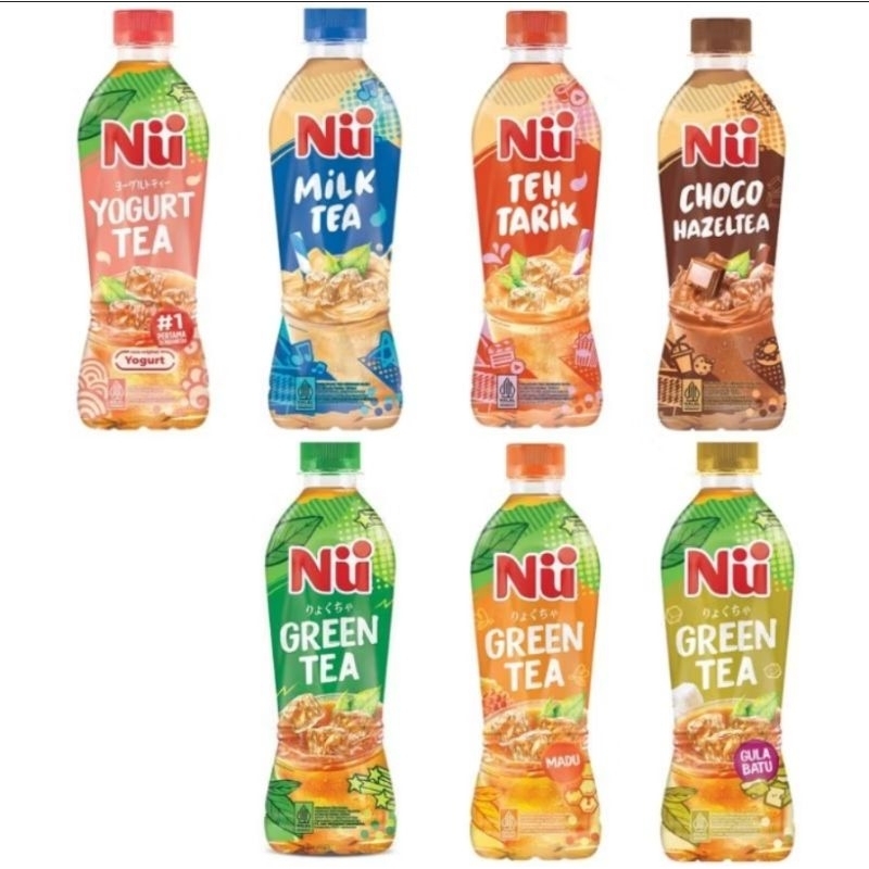 

NU GREEN TEA BOTOL DUS (12, 24 X 310, 450ML)