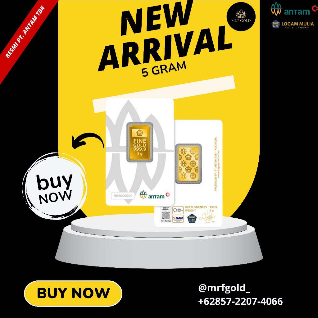 EMAS ANTAM LOGAM MULIA - 5 gr