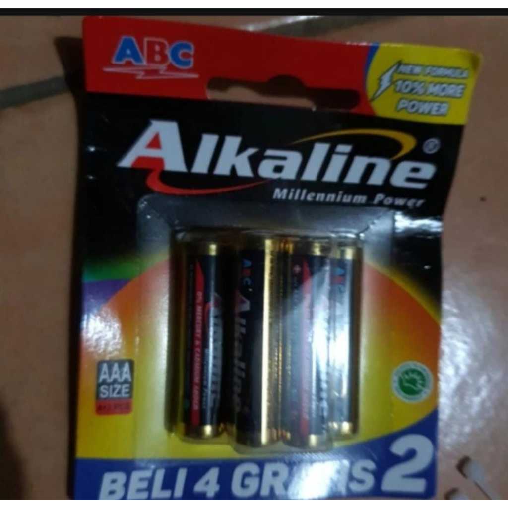 RE2826 baterai abc alkaline aaa isi 7 by PCM LTC GLODOK