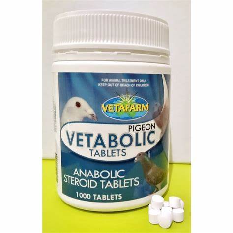 SUPLEMEN VETAFARM VETABOLIC BOLIC OBAT DOPING VITAMIN BURUNG MERPATI LOMBA PER BUTIR PIL