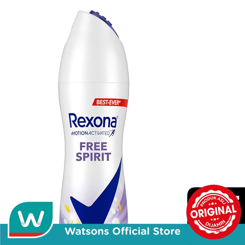 Rexona Women Motion Activated Antiperspirant Spray Free Spirit 135ml