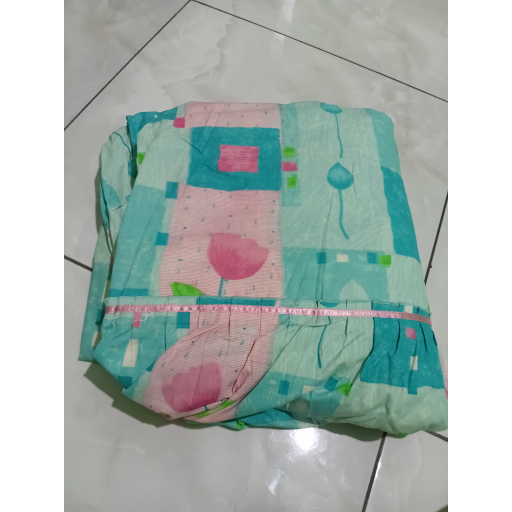 SPREI RUMBAI UKURAN 180 X 200 BAHAN KATUN CVC