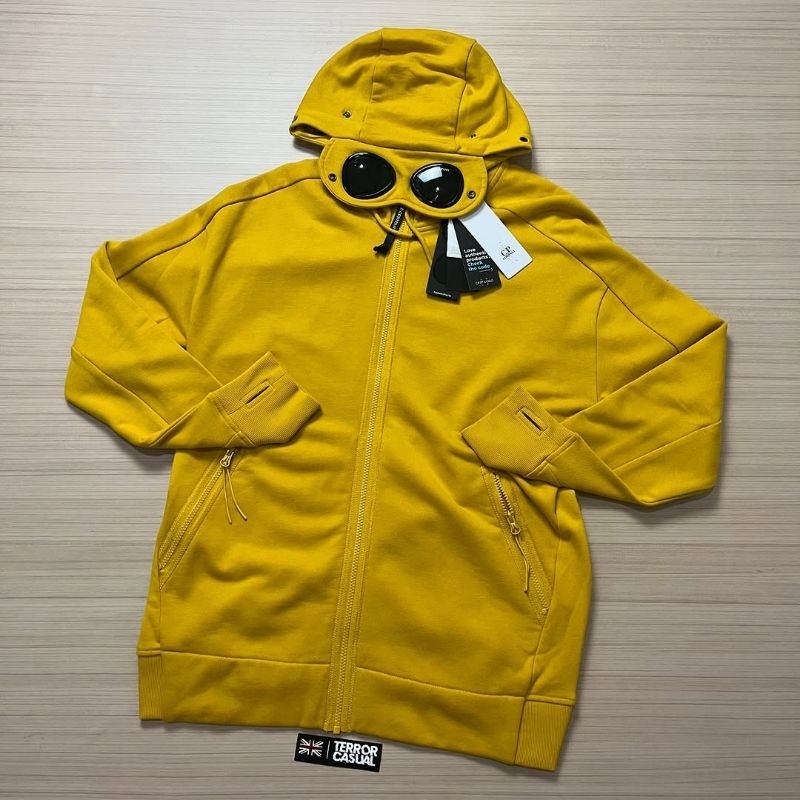 CP Company Google Zip Hoodie Yellow Originals BNWTIP by Certilogo