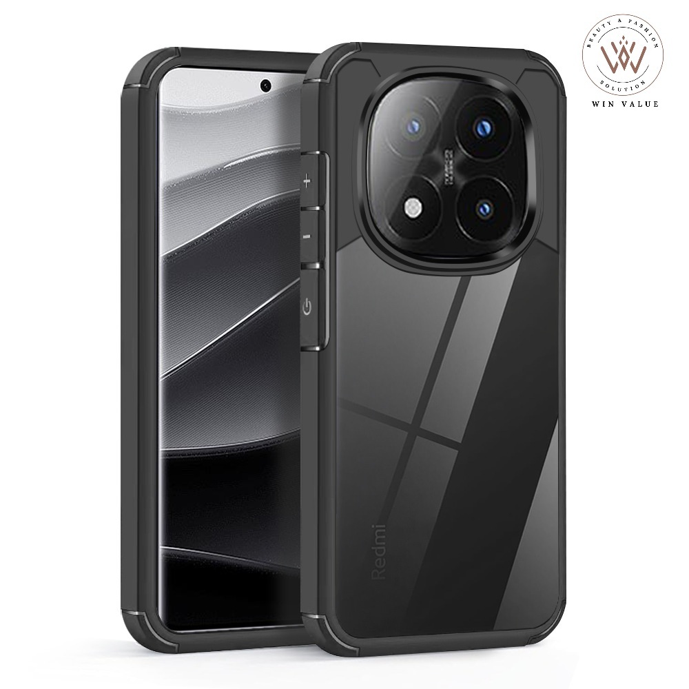 Redmi Note 14 Pro 4G Redmi Note 14 Pro 5G Redmi Note 14 Pro Plus Softcase Hybrid Shockproof Case Red