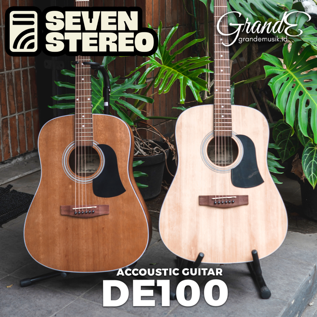 Grande DE100 NA Dreadnought Acoustic Electric Guitar