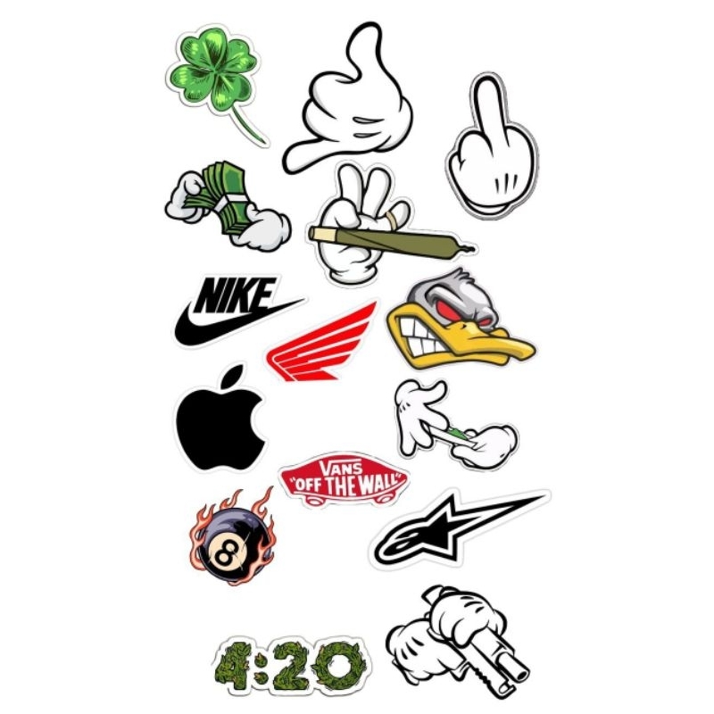 

Stiker Distro No 8