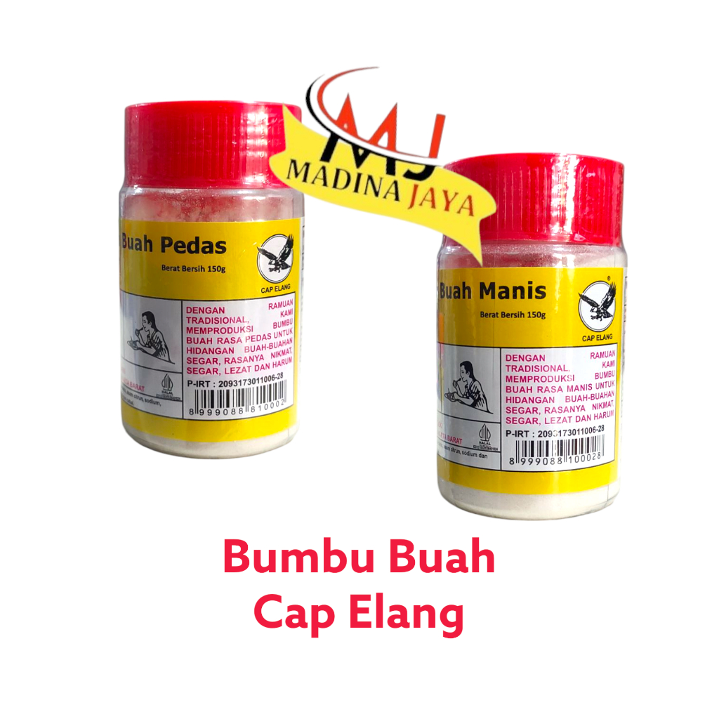 

Garam Buah Cap Elang Bumbu Jambu Kristal botol /sachet /saset