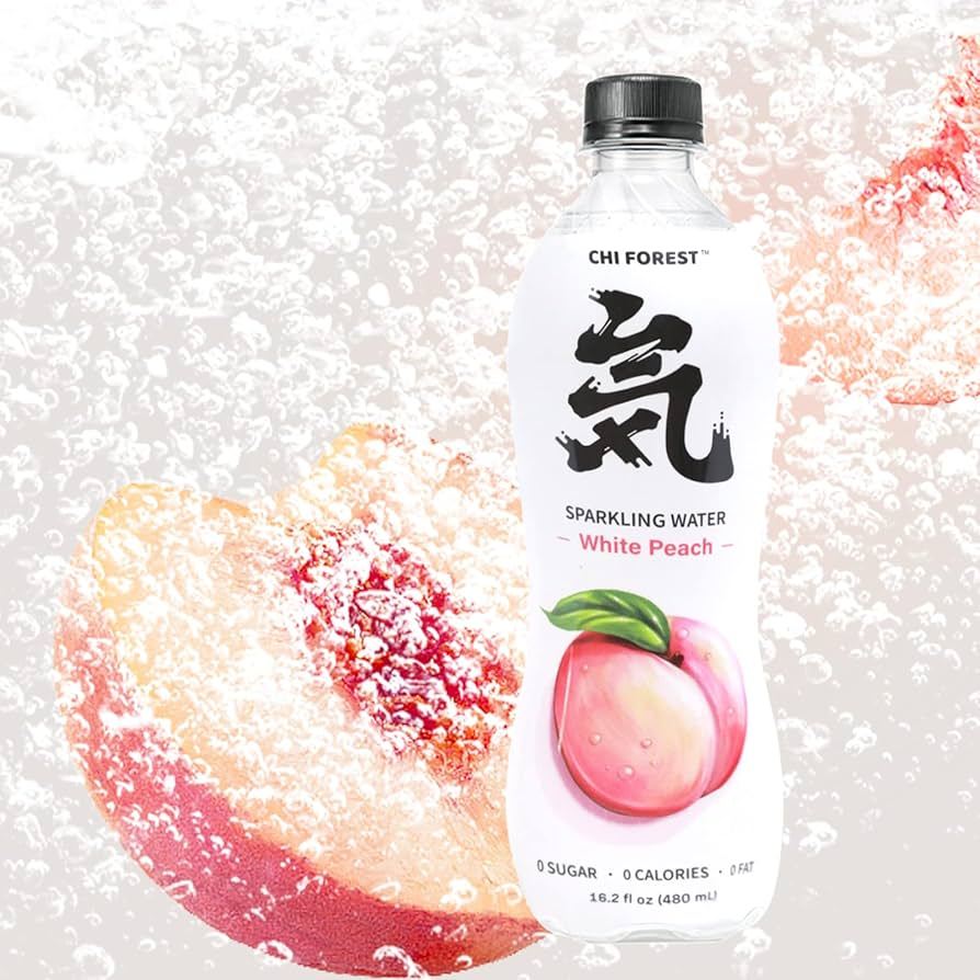

SPARKLING WATER WHITE PEACH 480ML