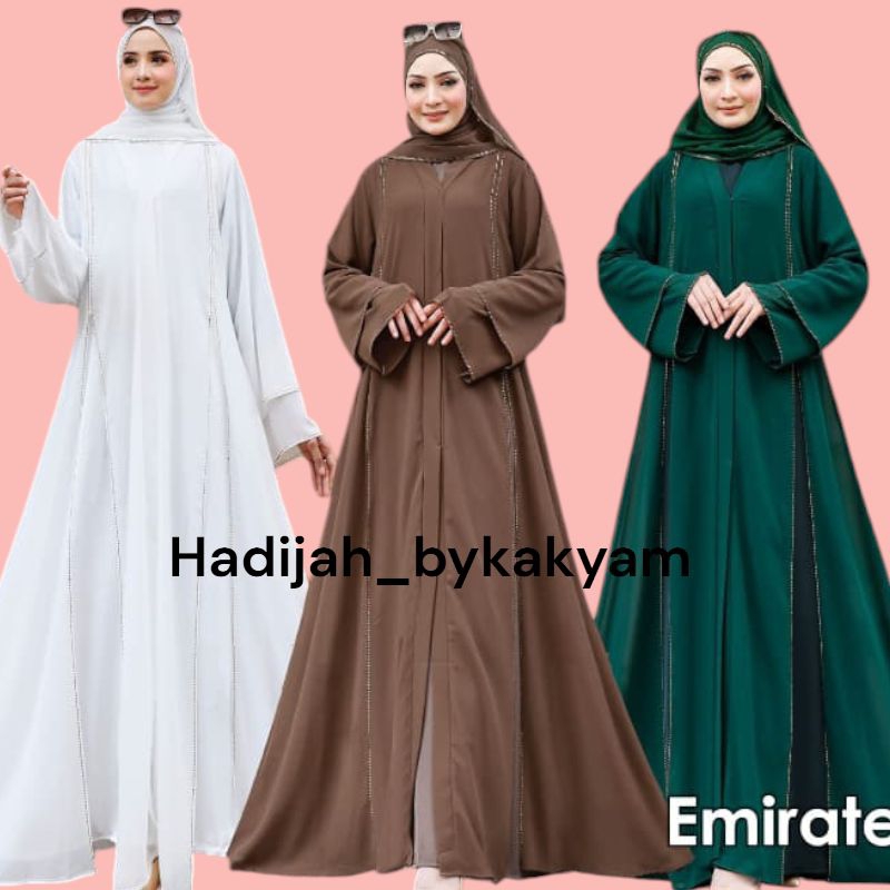 ABAYA GAMIS BUSANA DUBAI BY KAK YAM COLLECTION TERBARU