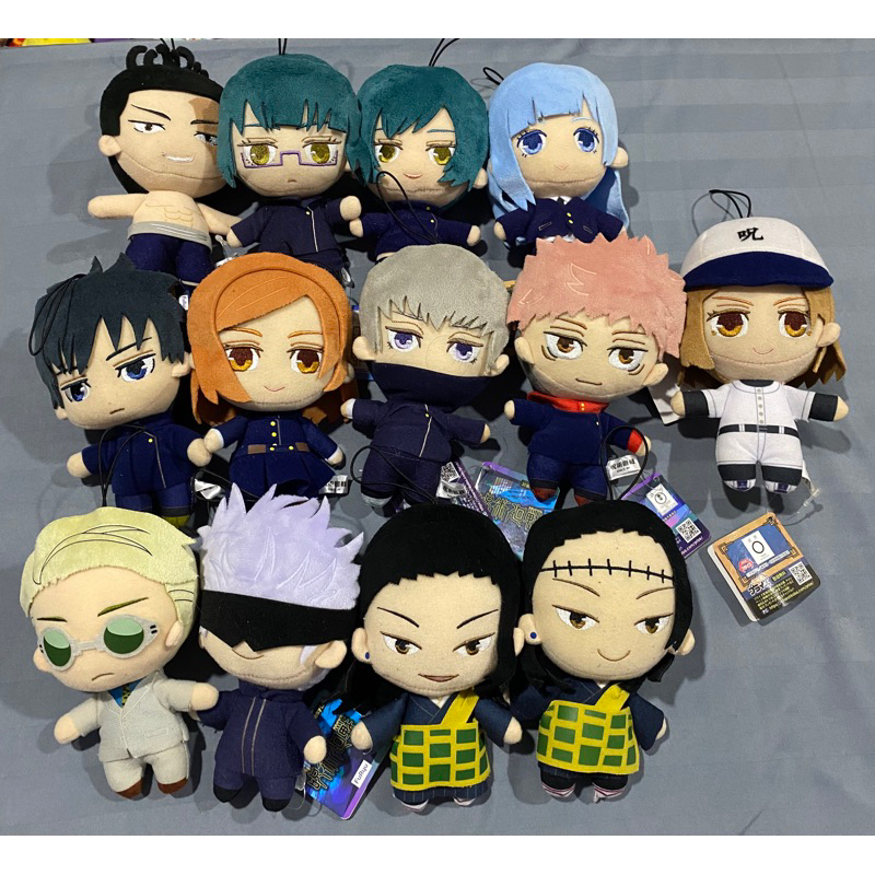 OFFICIAL PLUSH plushie Jujutsu Kaisen boneka JJK Aoi Todo Kasumi Miwa Gojo Satoru Yuji Itadori Megum