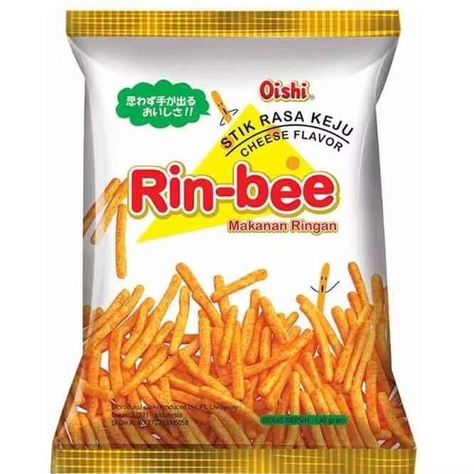 

Rin-Bee Snack Stick Keju 130g