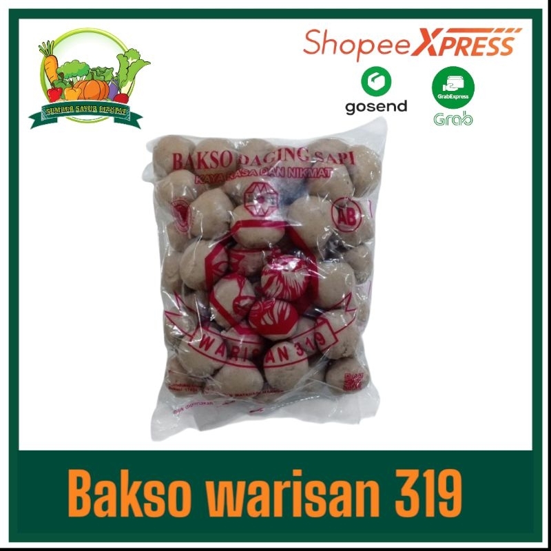 

Bakso sapi warisan 319 isi 50 butir
