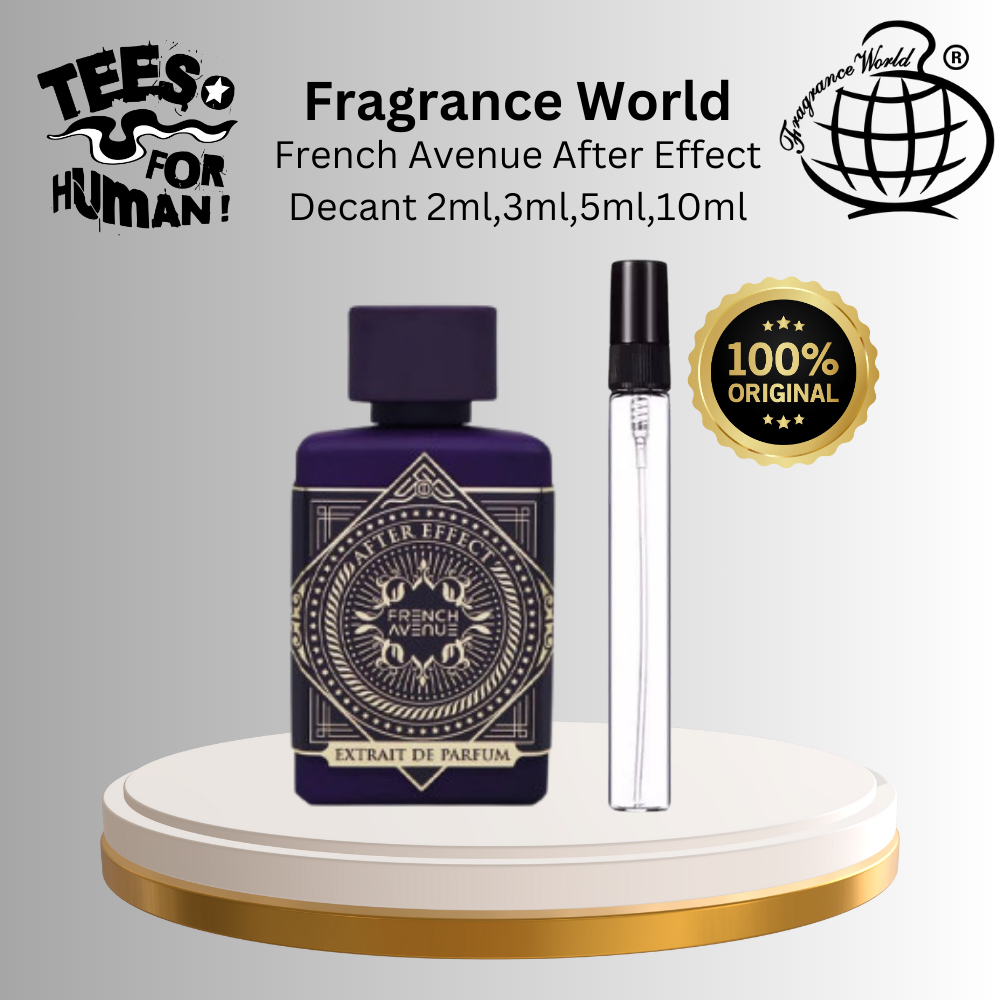 Decant Parfum Pria Fragrance World FRENCH AVENUE AFTER EFFECT