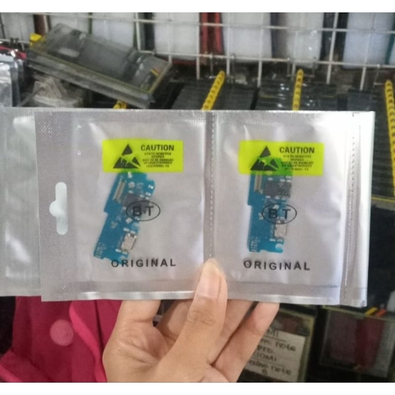 Fleksibel Fleksible CON Conektor TC Samsung A127/F127 ( Galaxy A12S/F12 ) + CON HF Mic