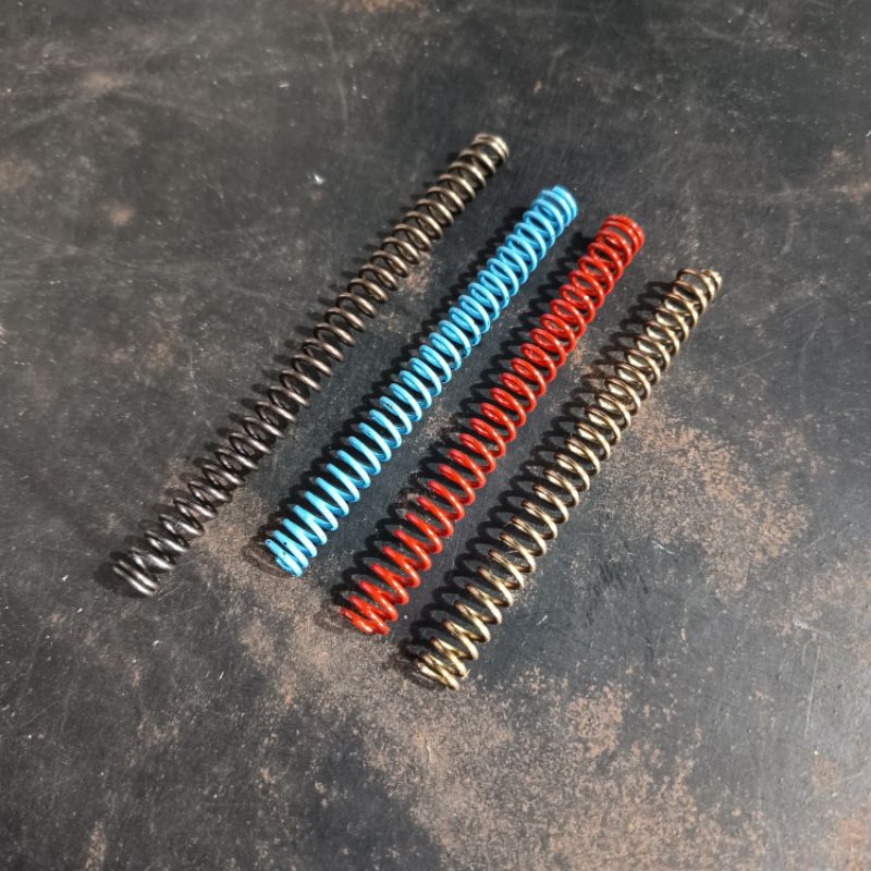 per tekan warna per pegas warna bahan baja keras