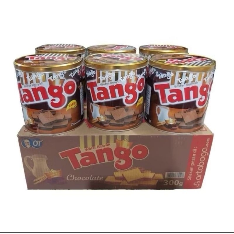 wafer tango 1 dus isi 6 kaleng @240 g
