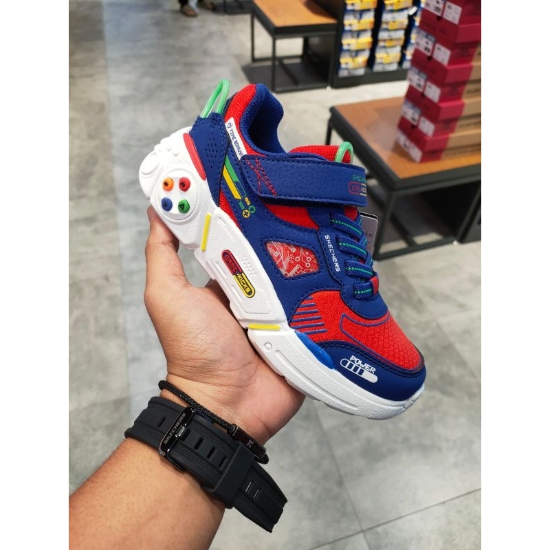  BEST SELLER 2025  SKECHERS GAME TRONIX KIDS ORIGINAL