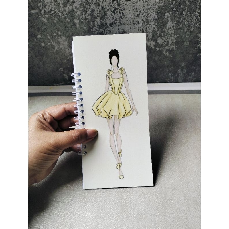 

BUKU BELAJAR GAMBAR SKETSA BAJU WANITA untuk PEMULA