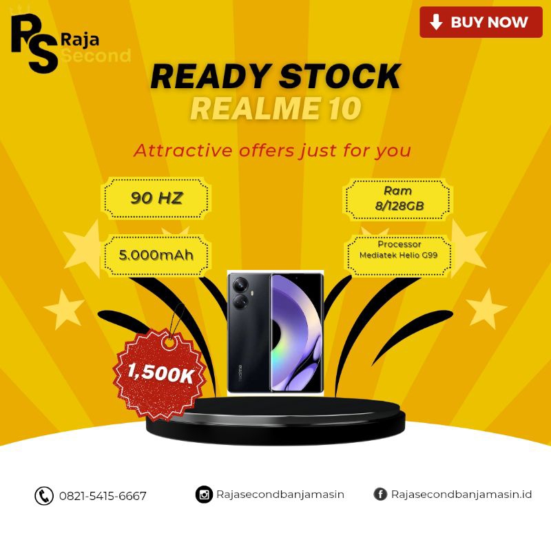 REALME 10 SECOND