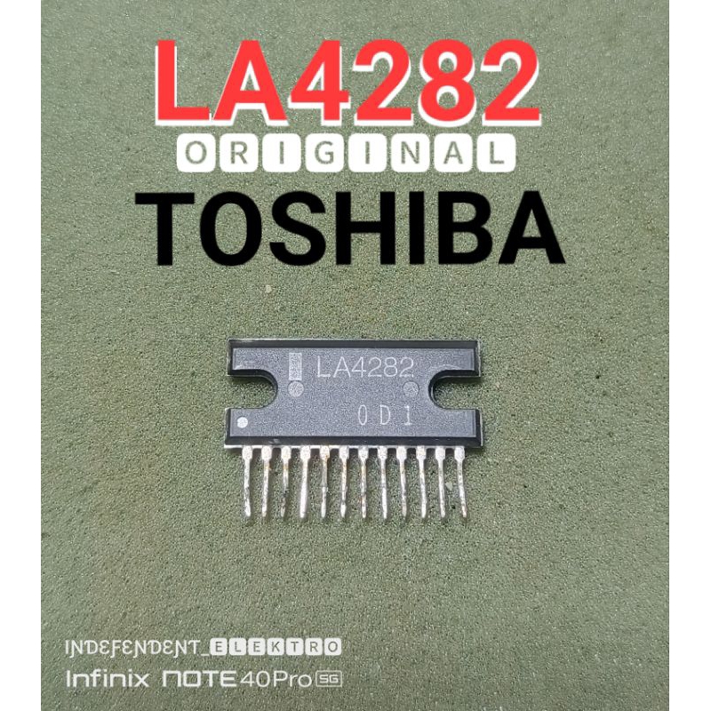LA4282   LA 4282   ic LA4282 original toshiba