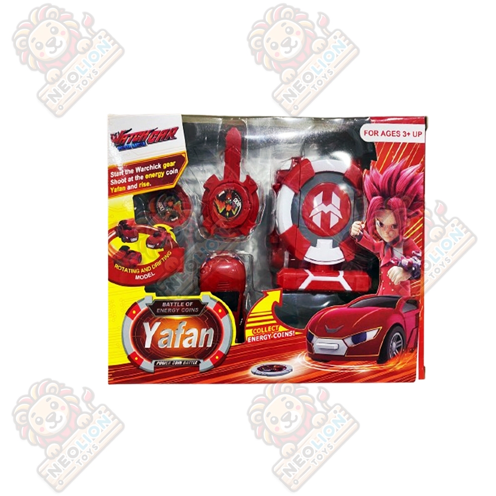 Mainan Anak Watch Car Power Battle Watchcar Roy Yafan