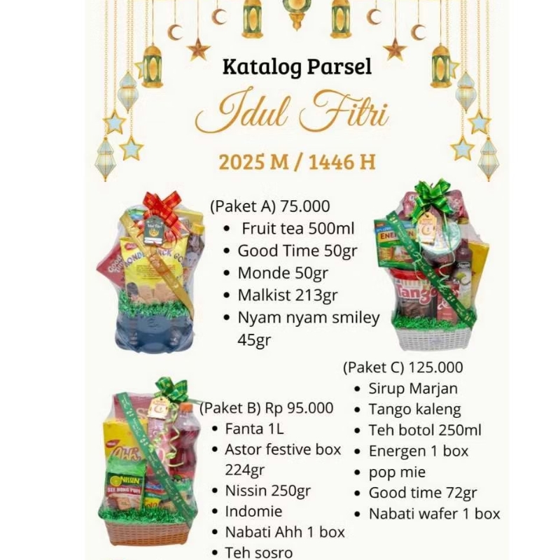 

NEW PARCEL LEBARAN IDUL FITRI