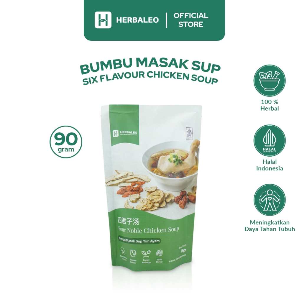 

Herbaleo Bumbu Masak Sup Tim Ayam 75 GR Four Noble Halal STA-002