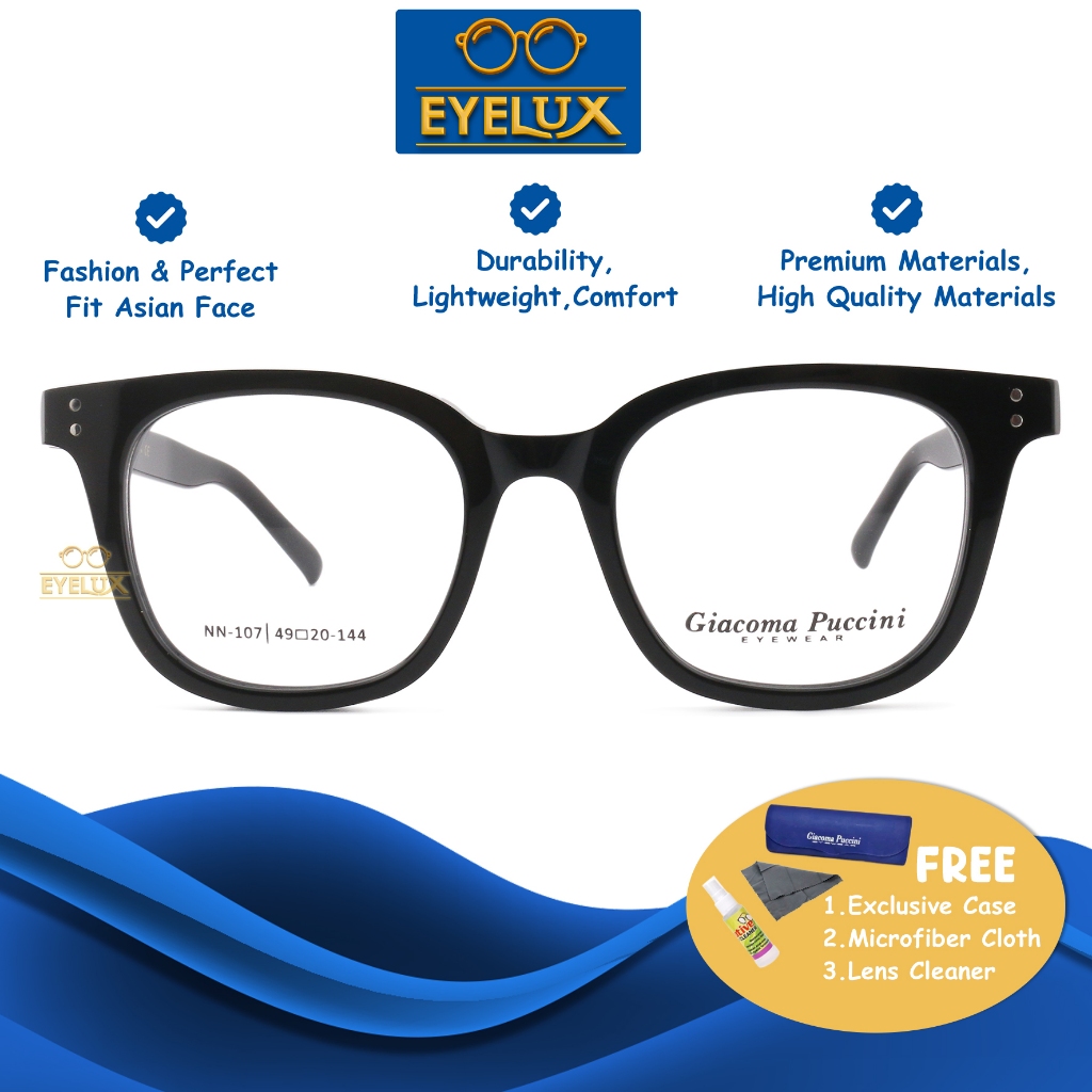 Giacoma Puccini Eyewear / GP NN-107 / 49-20-144 / Frame Kacamata Giacoma Puccini ORIGINAL