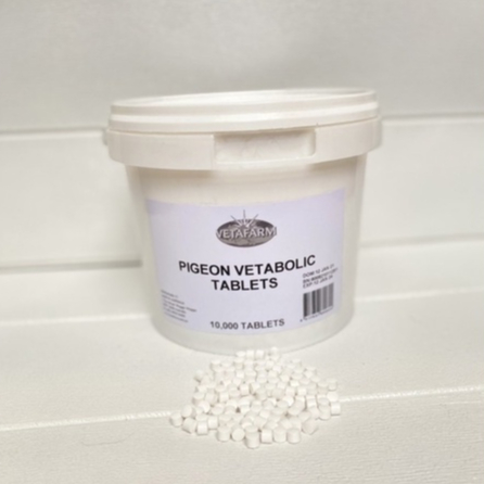 VETABOLIC TABLETS VETAFARM HARGA PERBUTIR ECERAN SUPLEMEN PEMBENTUKAN OTOT TULANG MERPATI