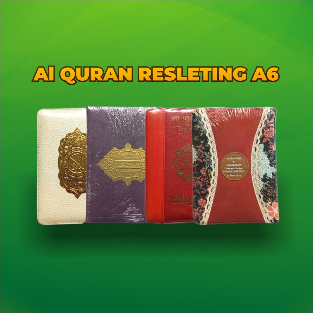 

Al Qur'an dan Terjemahan - Resleting A6