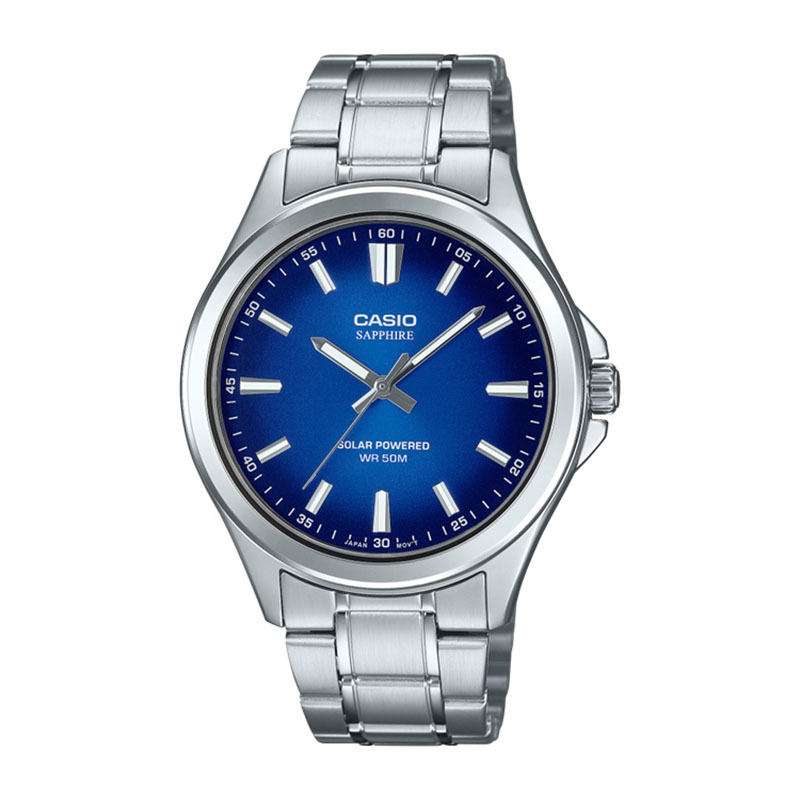 CASIO ORIGINAL MTS-RS100D-2A MTS RS100D 2A RS100D MTSRS100 JAM TANGAN PRIA LA  B086