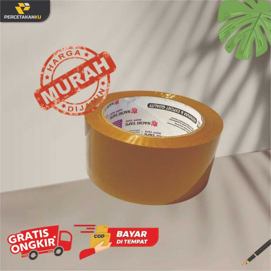

Lakban Coklat, Lakban Bening, Lakban Fragile 45MM Per Roll / Per Pcs
