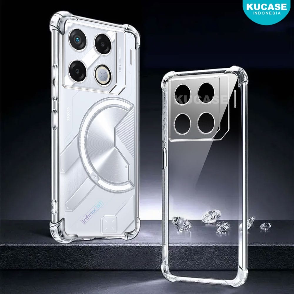 Infinix GT 20 Pro Soft Anticrack Airbag Clear Premium Case Infinix GT 20 Pro