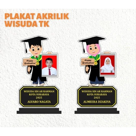 Plakat Akrilik Custom Free Custom Foto Plakat Wisuda Custom Foto