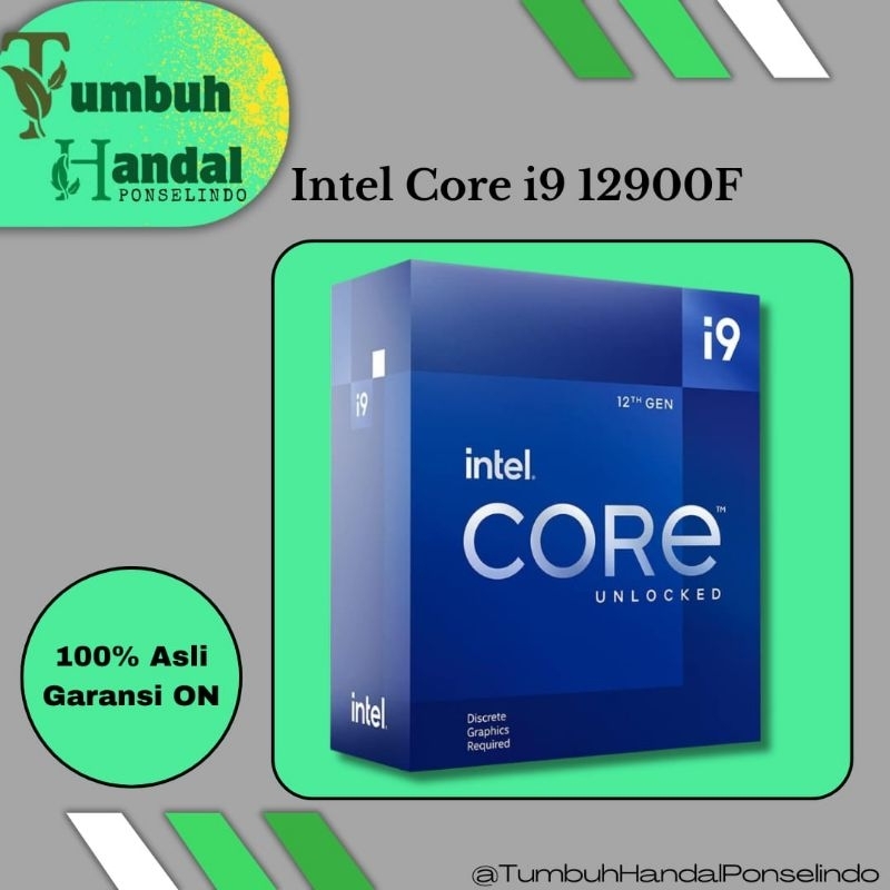 Processor Intel Core i9 Gen 12 12900F
