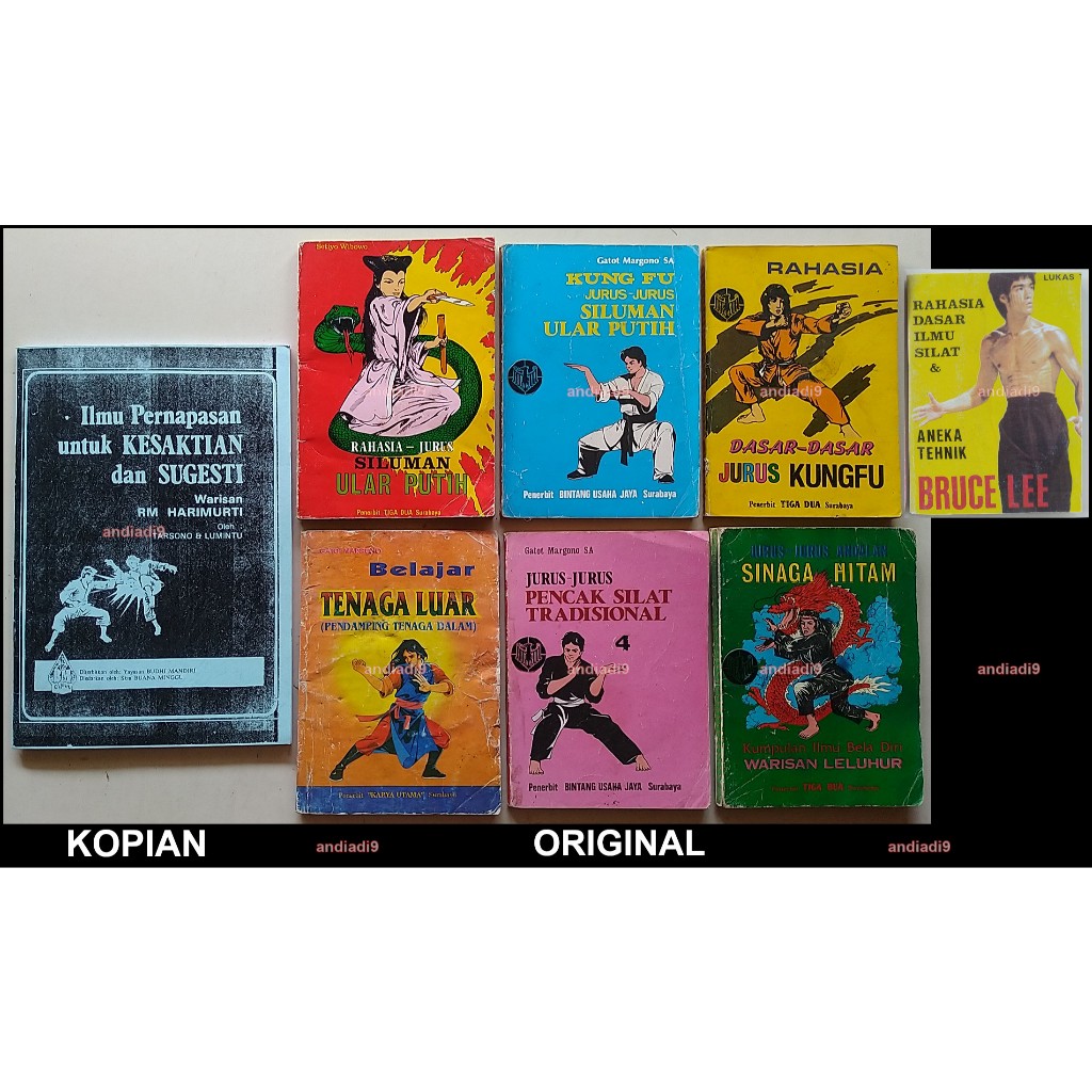KOPIAN ILMU PERNAPASAN UNTUK KESAKTIAN DAN SUGESTI WARISAN RM HARIMURTI TARSONO LUMINTU DAN 7 BUKU K
