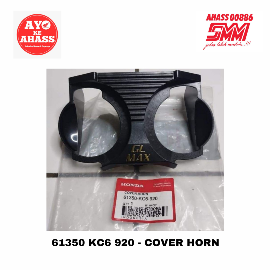 COVER HORN dengan kode 61350 KC6 920 HONDA GL MAX