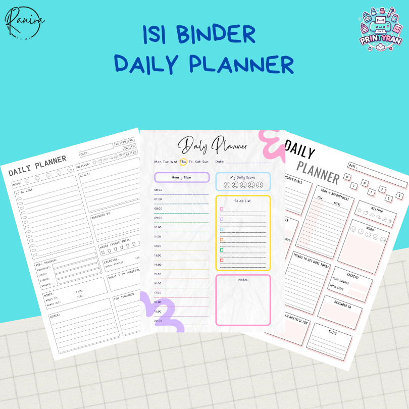 

Printyran Isi Binder Daily Planner