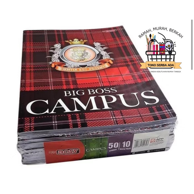 

BIG BOSS Campus 50/PACK Isi 10 PCS