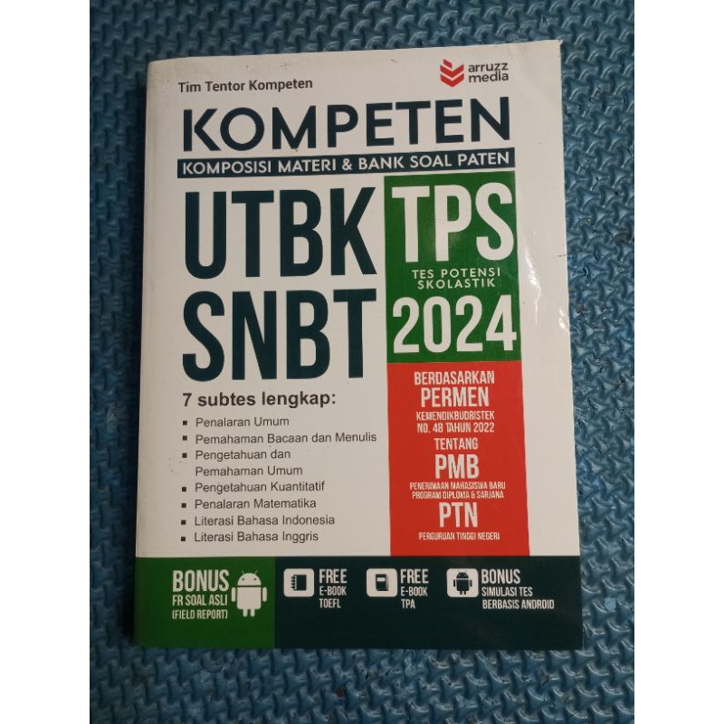 Preloved BUKU KOMPETEN UTBK SNBT 2024