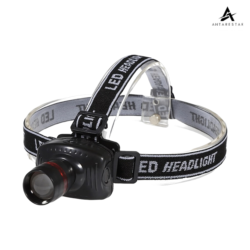 ANTARESTAR Official - Senter Kepala Headlamp Zoom Head Lamp Camping Hutan Travel Gua Lampu Praktis S
