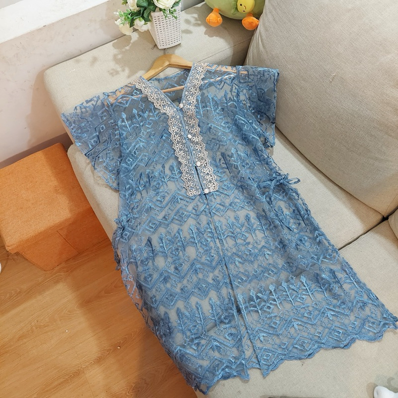 Calista jasmine outer tunik etnik outer tunik sapto jasmine - by Maylandung