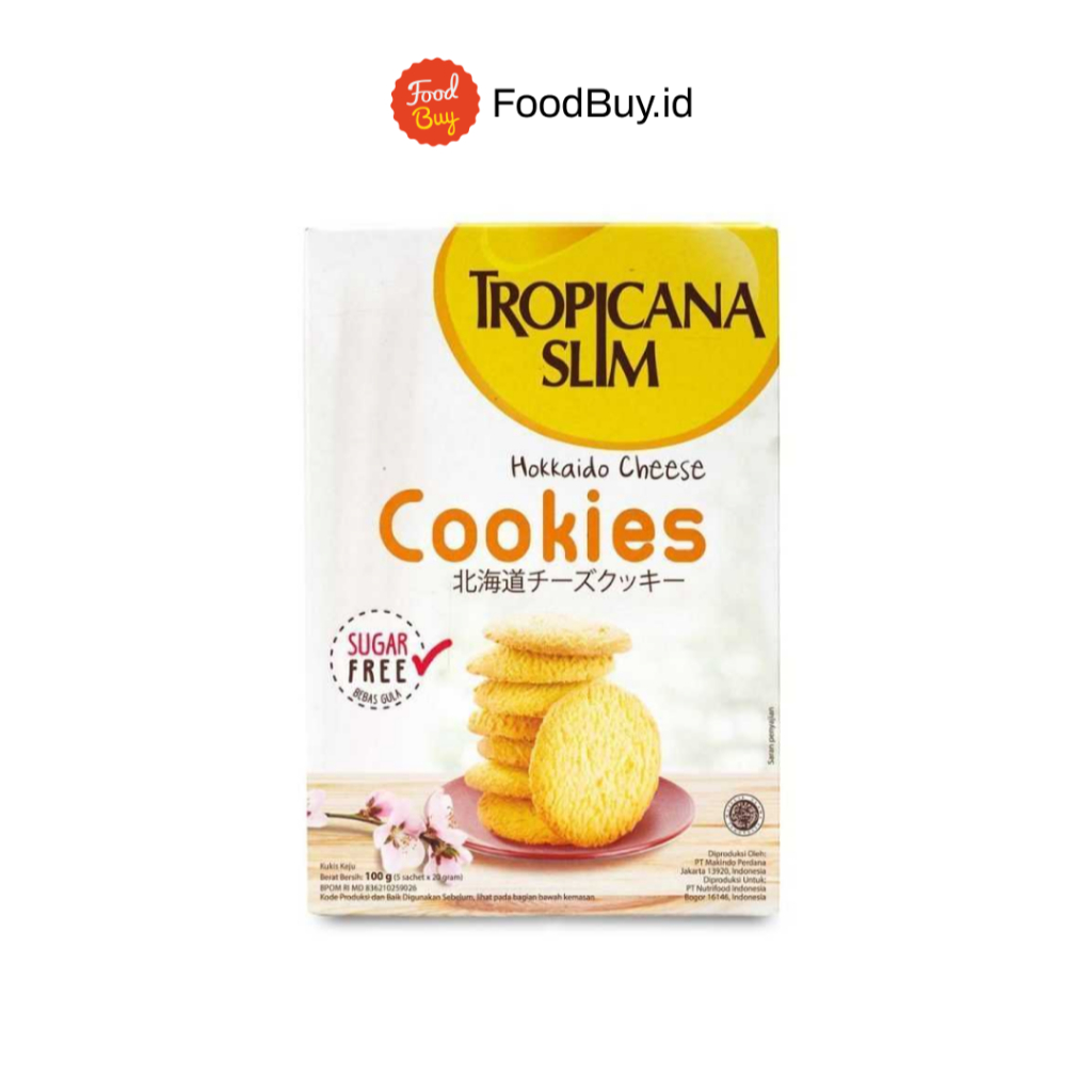 

Tropicana Slim Hokkaido Cheese Cookies 100gr
