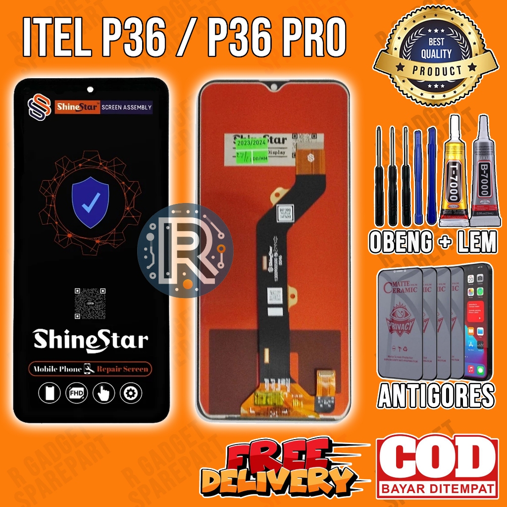 LCD ITEL P36 / P36 PRO SHINE STAR FULLSET LCD TOUCHSCREEN