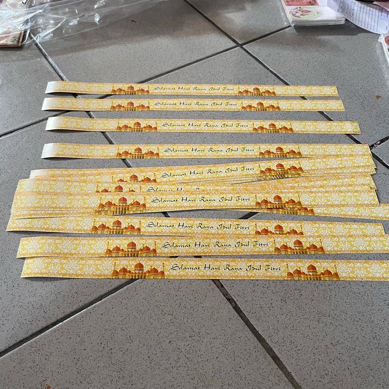 

Paper Belt Idul Fitri size 2,5cm x 45cm Kode PB 14