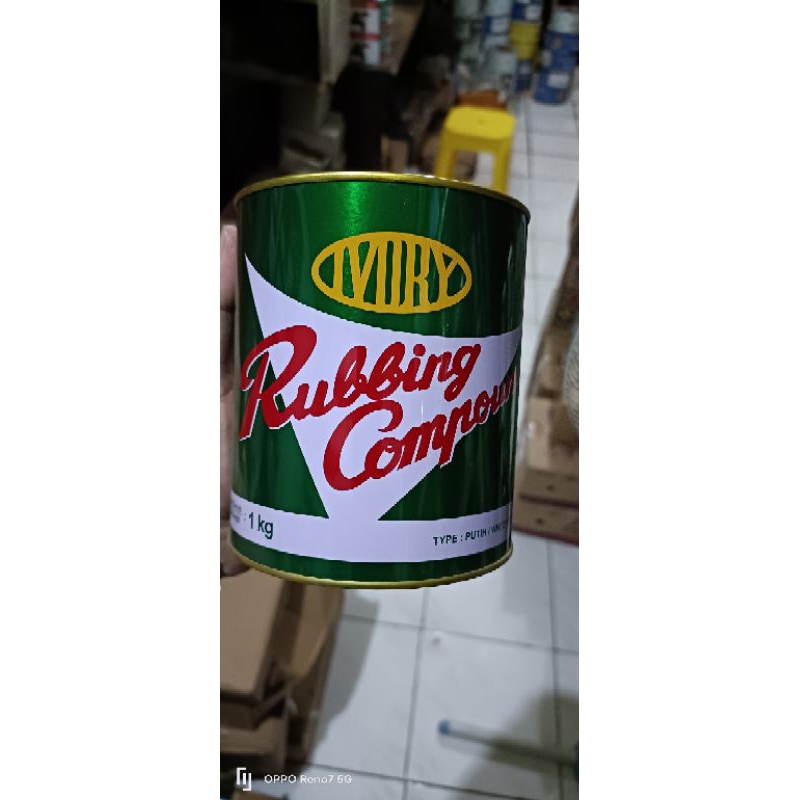 TUI IVORY RUBBING COMPOUND 1KG /HALUS / Compound MOBIL RUBBING