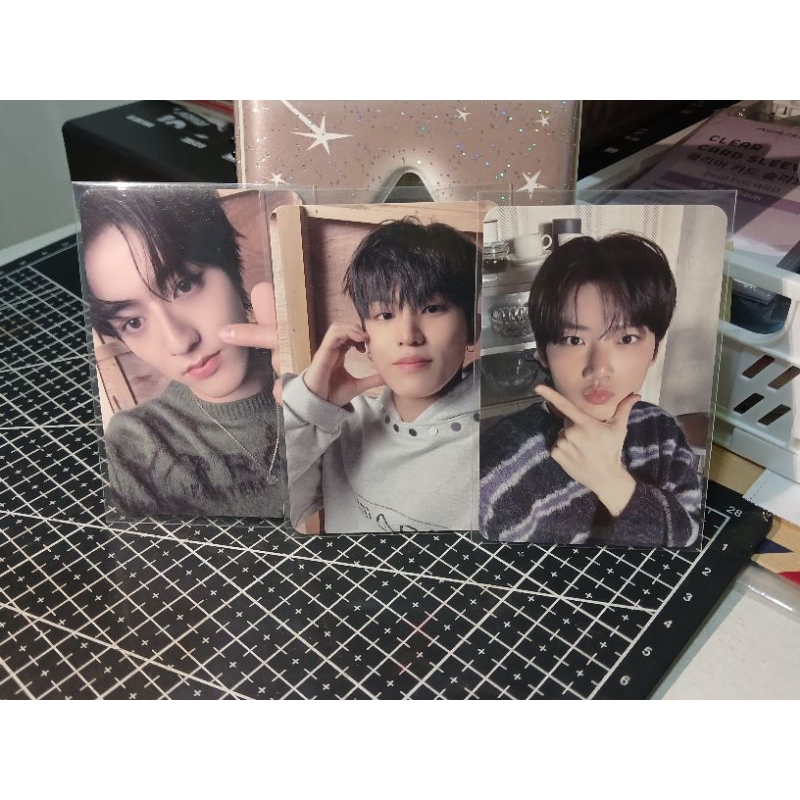 TREASURE HARUTO JEONGWOO JUNKYU PHOTOCARD KOLBUK LAST NIGHT