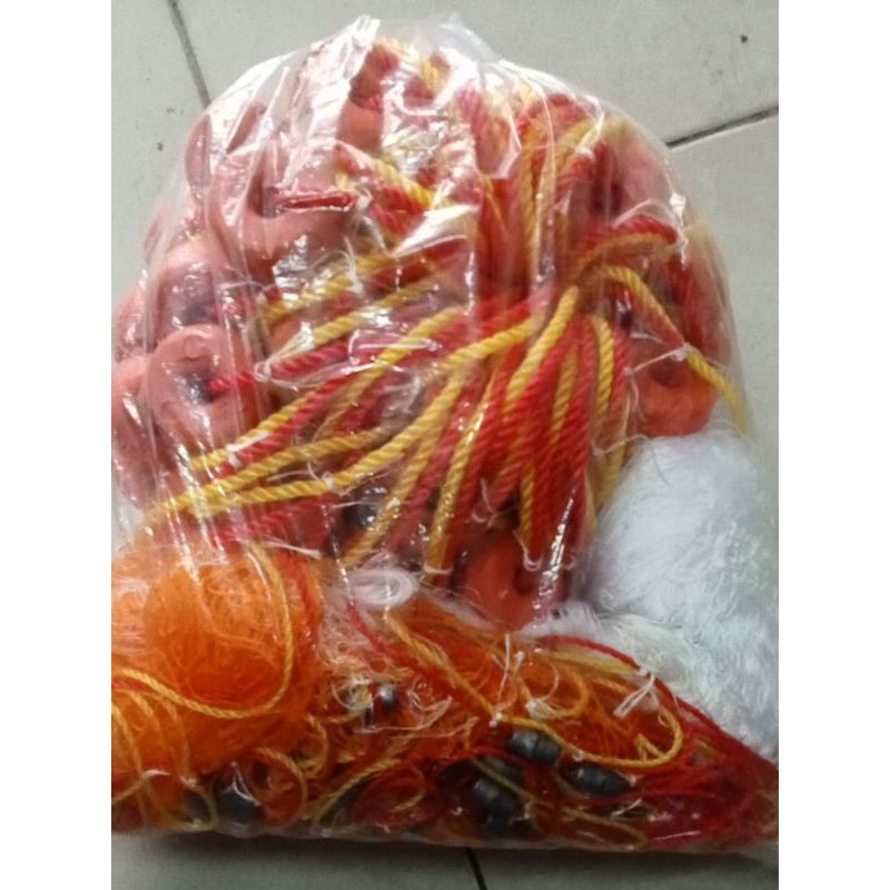 Jaring Udang Nylon 3 lapis Lengkap Siap pakai